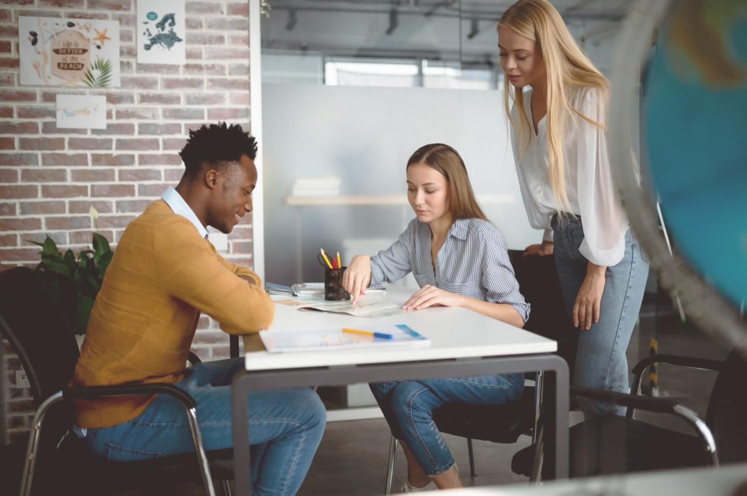 Professional reviewing financial documents and capital budgeting analysis